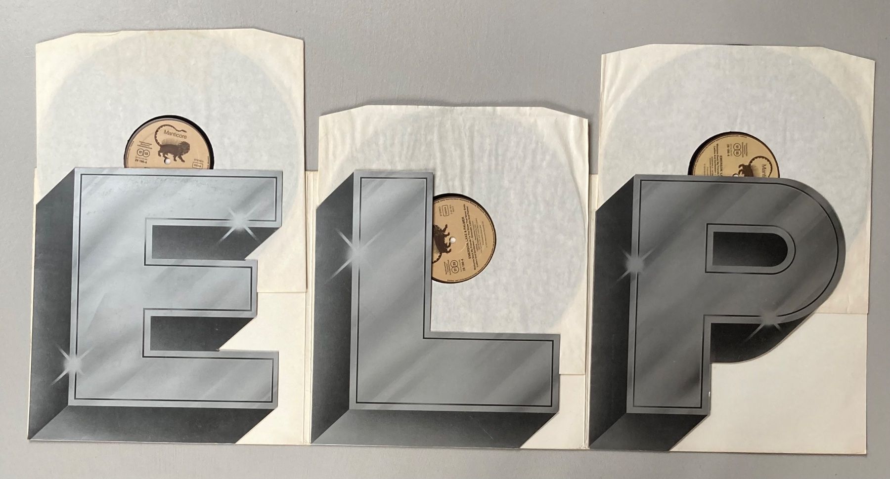 Schallplatten: Emerson, Lake & Palmer - LIVE 3 LPs – Gebraucht aus dachsen von oheio 1