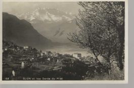 Carte postale  Glion dents du Midi