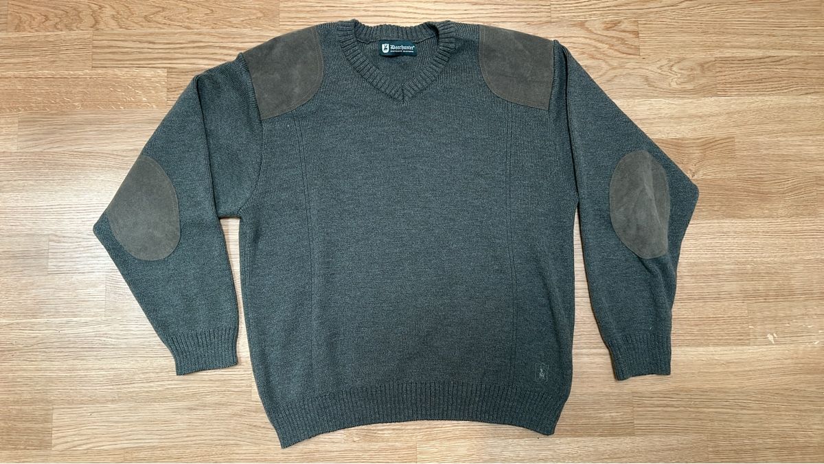 Maglioni & Felpe: Deerhunter Wolle Pullover Grösse M mit Ellbogen-Patc – Usato da Luzern venduto da ThrowbackVintage