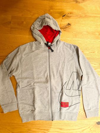 Vintage Nike Air hoodie M selten rar pullie grau