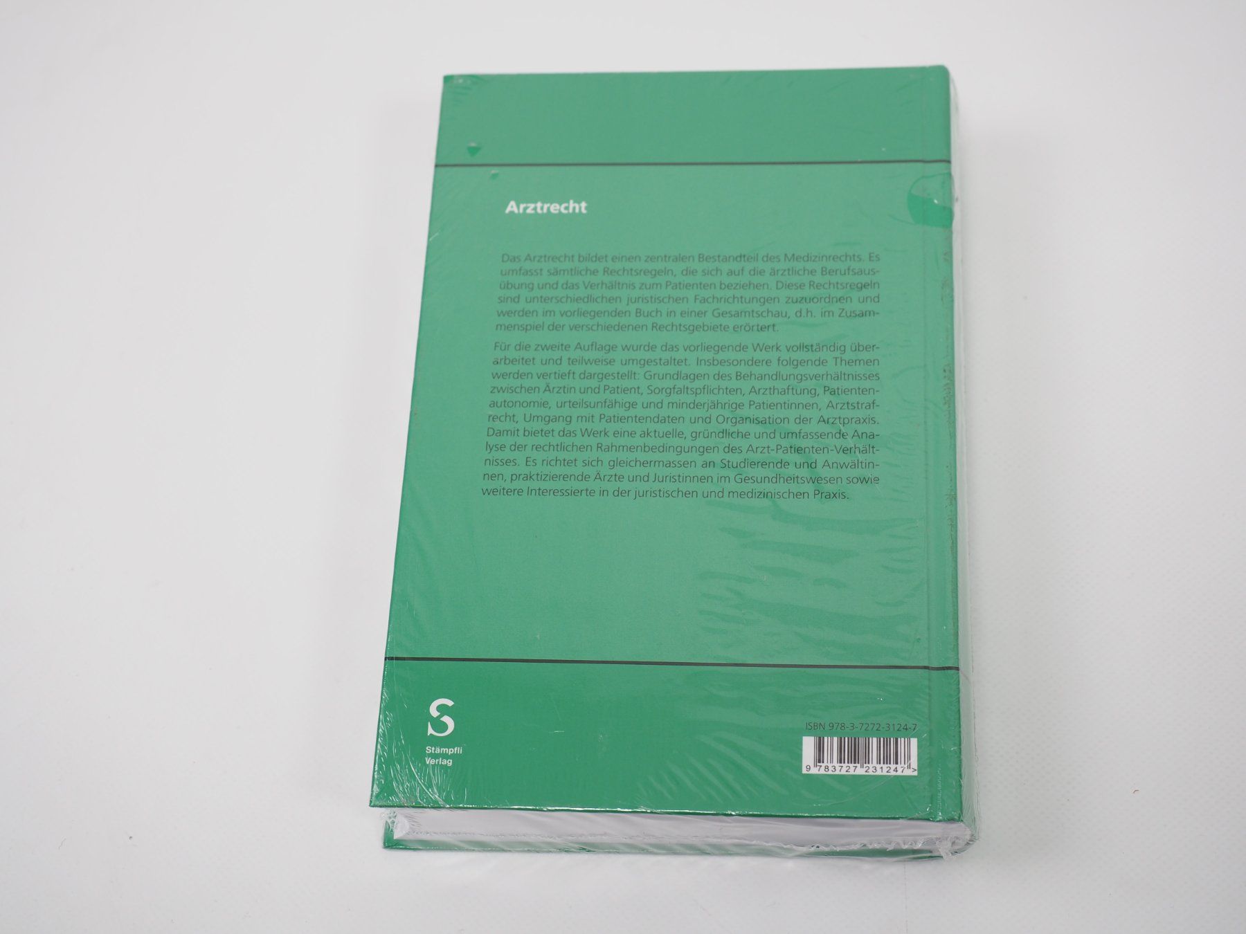 Libri: Arztrecht - 2. Auflage (19294) – Nuovo (secondo la descrizione) da Zürich venduto da fundsachenverkauf 1