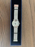 Swarovski Damenuhr  Kristallarmband, Perlmutt, mit Box