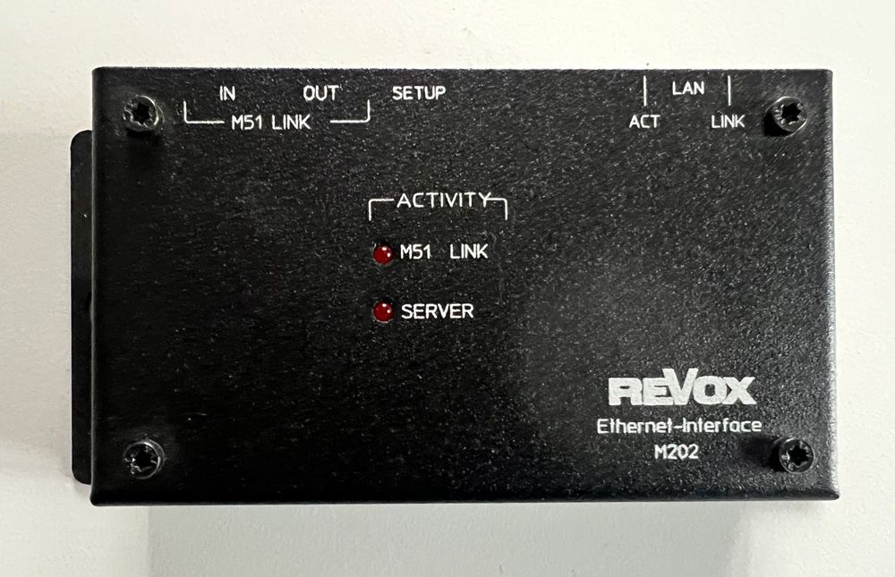 Revox Ethernet- Interface M202 (Gebraucht) in Bazenheid für CHF 30 ...
