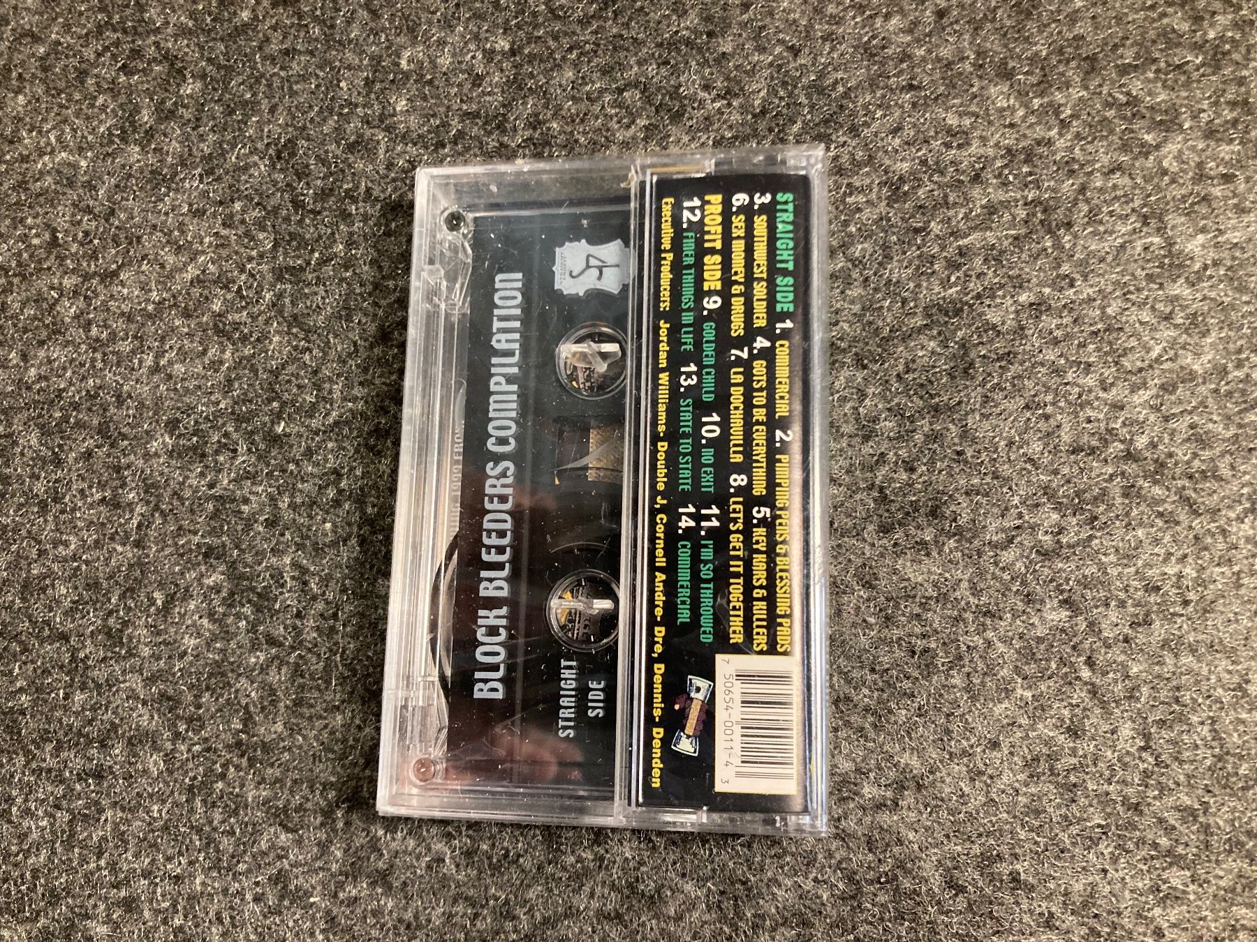 Kompaktkassetten: Various - Block Bleeders Compilation (MC) – Neu und originalverpackt aus Fribourg von Karushi 2