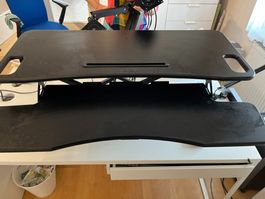Steh-Sitz Schreibtisch Halterungsprofi GTS-012 95 cm