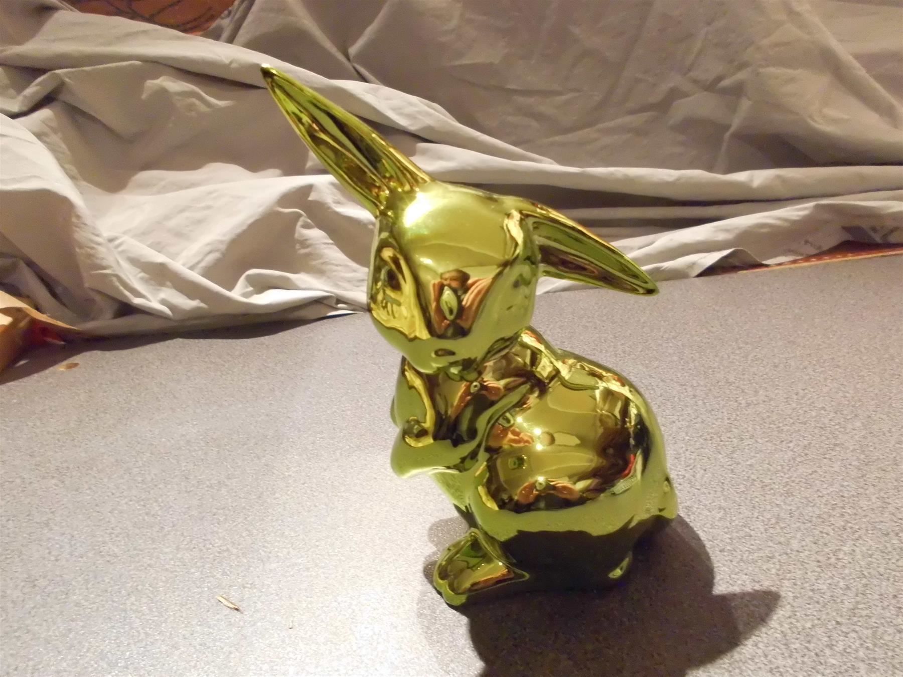 Statuette: Hase grün, glänzend – Usato da Zürich venduto da abraxas1291