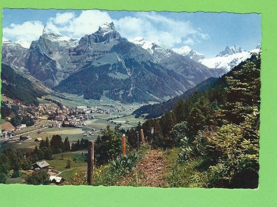 Cartoline postali: Engelberg mit Hahnen – Usato da Zürich venduto da t24_de
