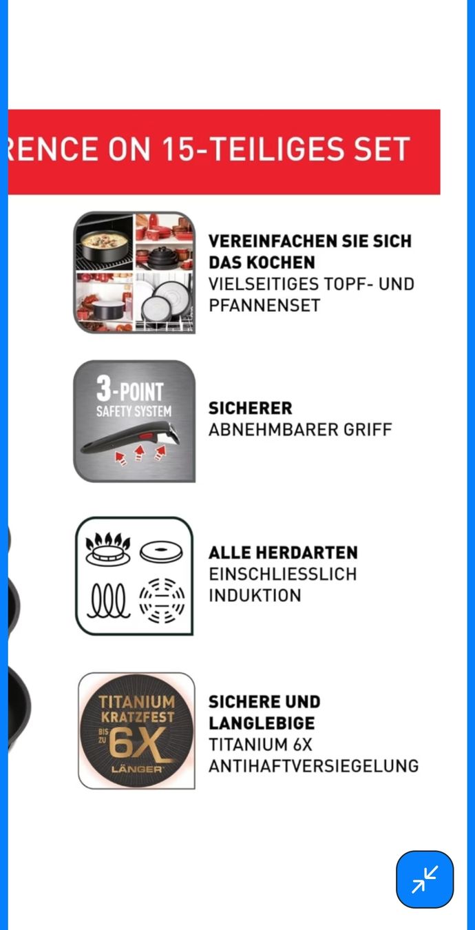 Tefal Pfannen: poele Tefal ingenio – Neu und originalverpackt aus Estavayer-Le-Lac von zazadavidson 2