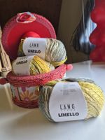 3 × 100g Linello Lang Yarns NP 48.-
