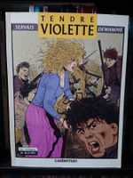 Tendre Violette (noir et blanc) Servais