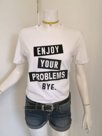 🤩MANGO T-SHIRT WEISS & DRUCK NEU & D&G P.