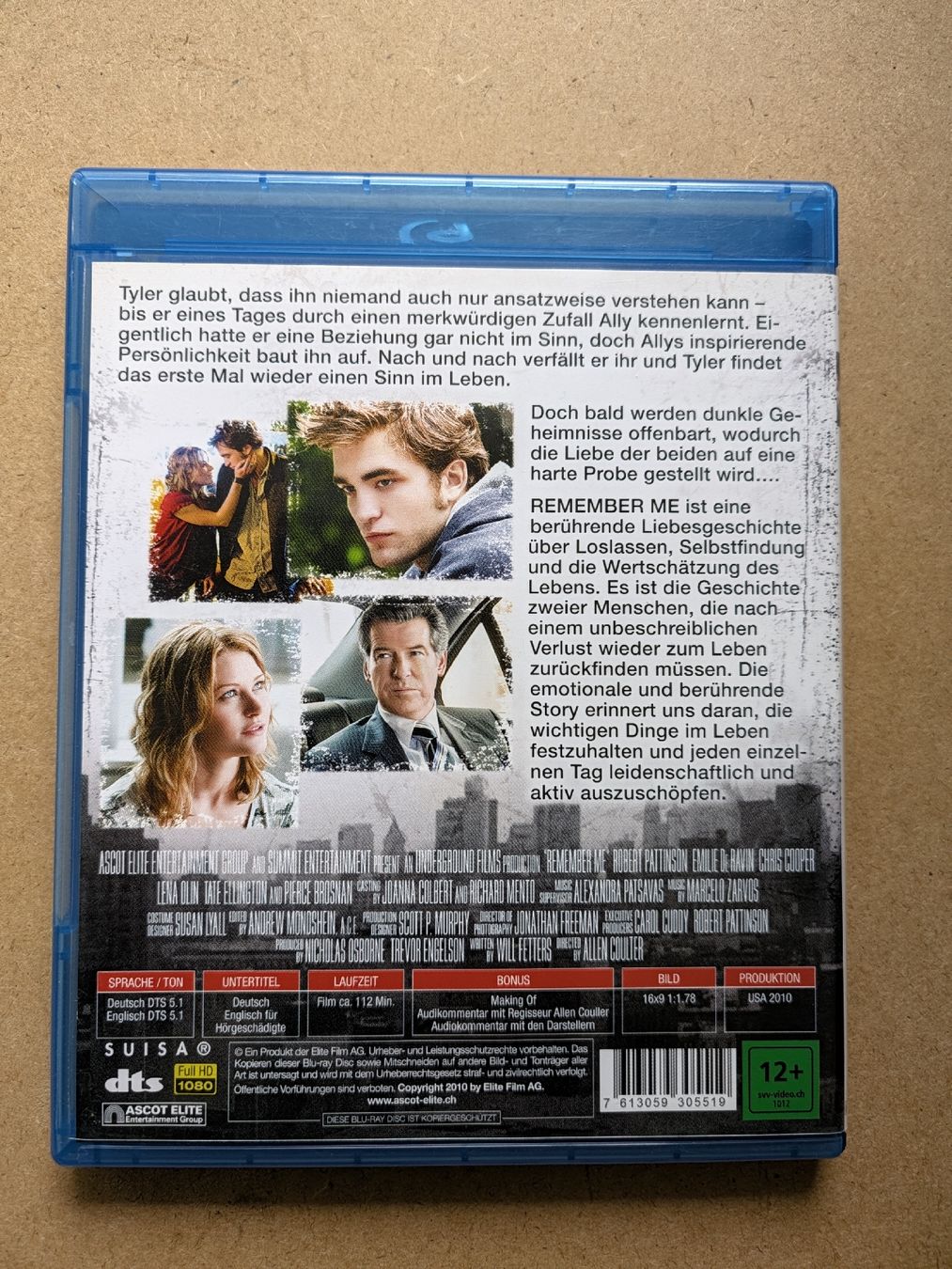 Tous les DVDs: Remember Me Lebe den Augenblick Blu-ray  – D'occasion à Chur par FreakofRarity 1