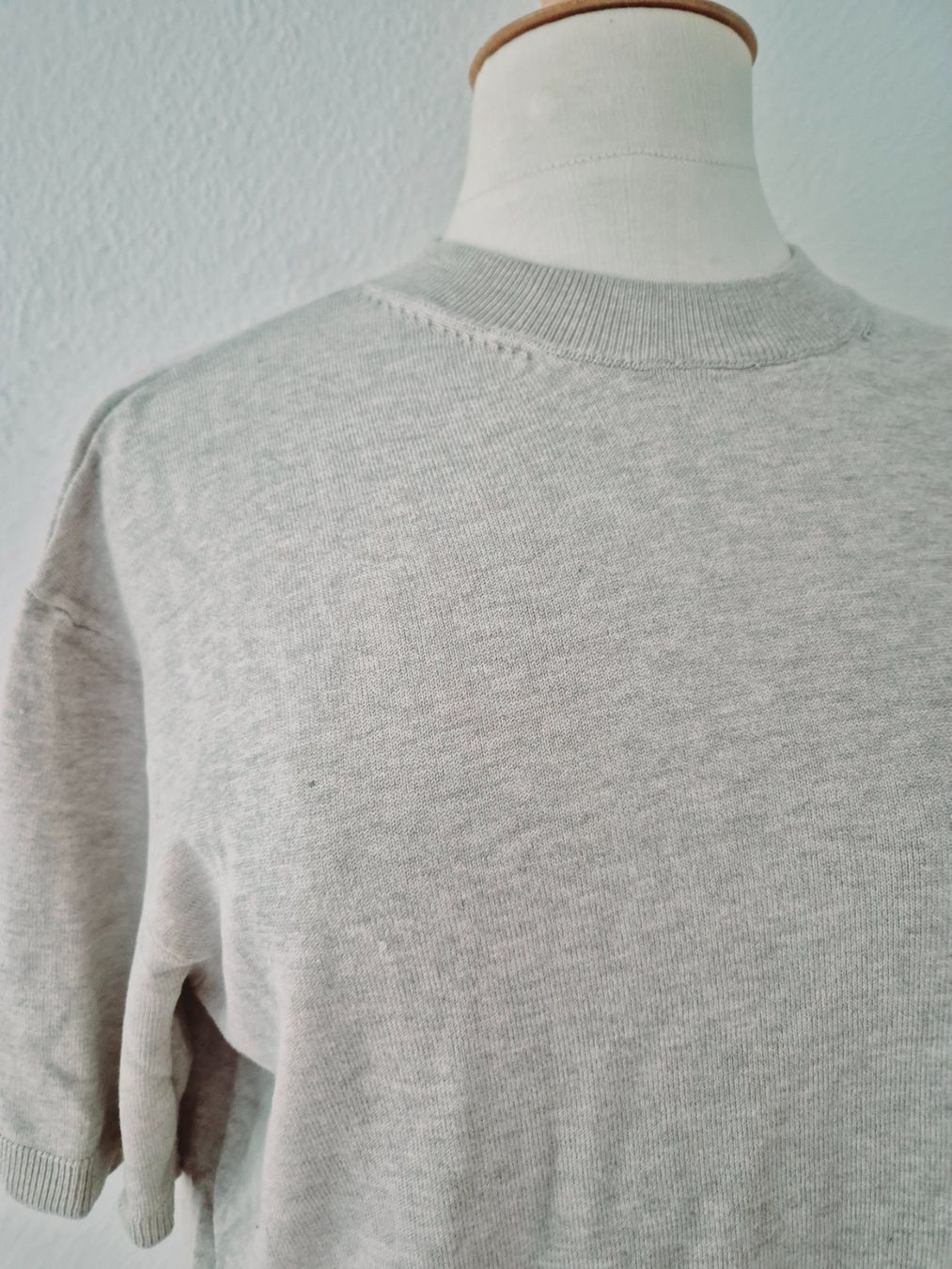 Maglioni & Felpe: SHIRT STRICKSHIRT KURZARM PULLOVER S 36 BEIGE,  TOP ZU JEANS – Nuovo (secondo la descrizione) da Elsau venduto da the-colorful-side 5