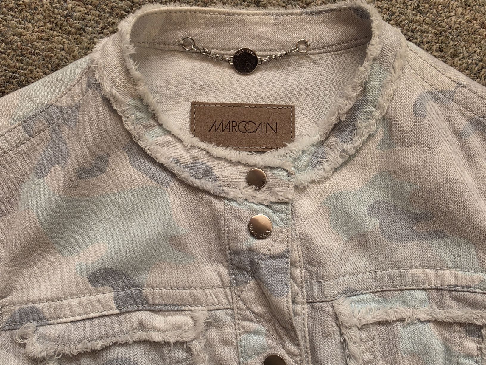 Marc Cain Giacche: MARC CAIN JEANSJACKE CAMOUFLAGE HELL GR.2/36 – Usato da Adlikon venduto da jahr01 3