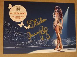 Andrea Berg -  signierte Autogrammkarte
