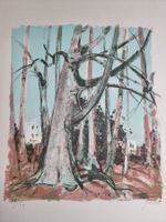 RUDOLF ZENDER LITHOGRAPHIE SIGNIERT NUMMERIERT