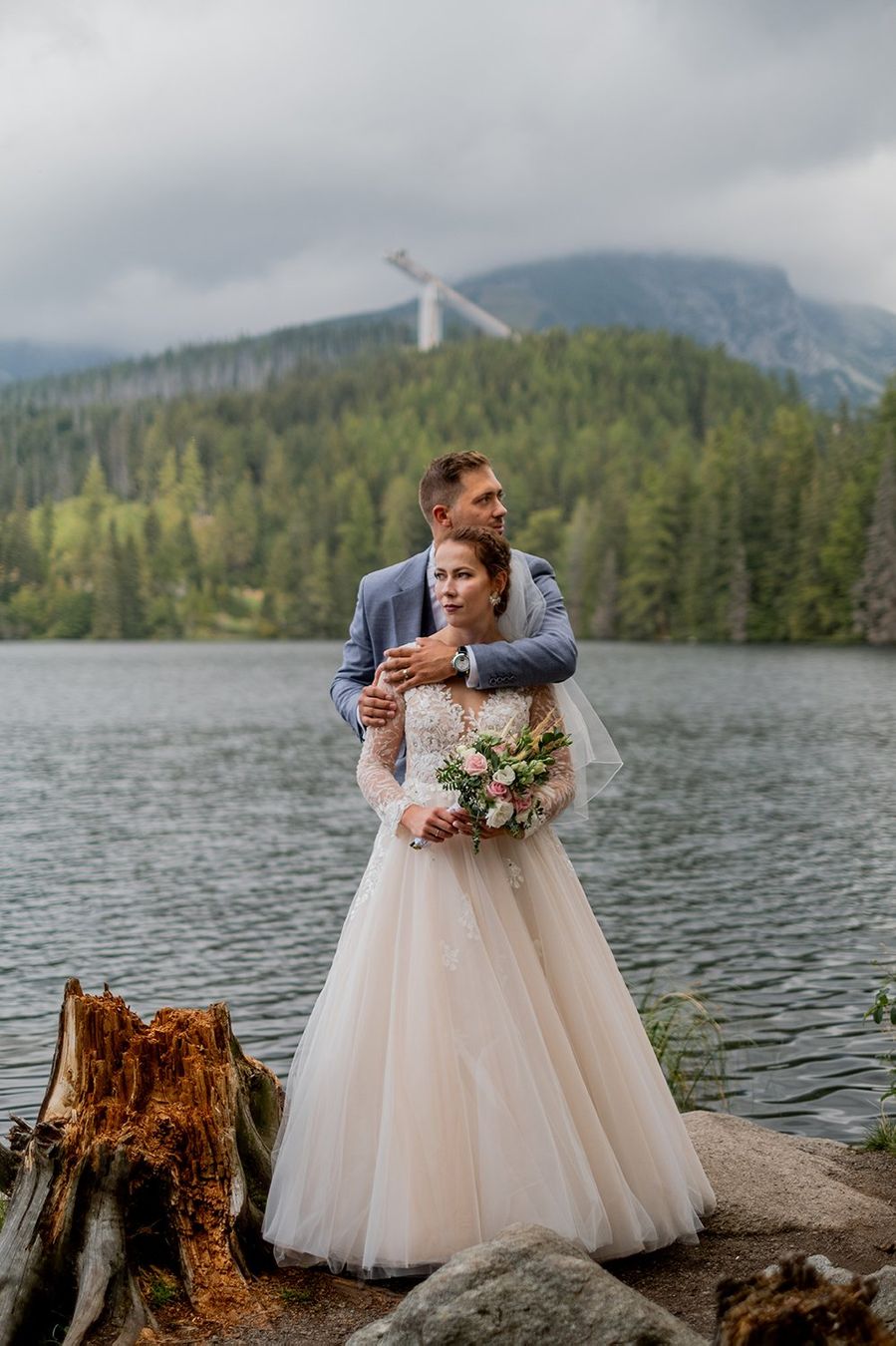 Vestiti: Hochzeitskleid Gr. 40 – Usato da Anglikon venduto da papa701