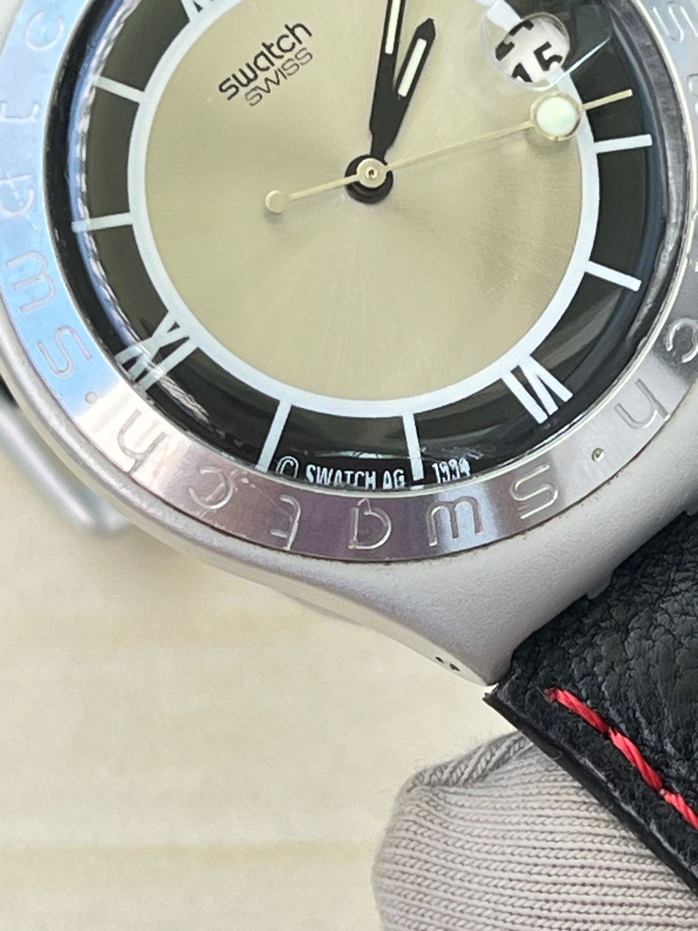 Swatch Orologi: Swatch Uhr, Sommer-Look! – Usato da Grenchen venduto da chththl 6