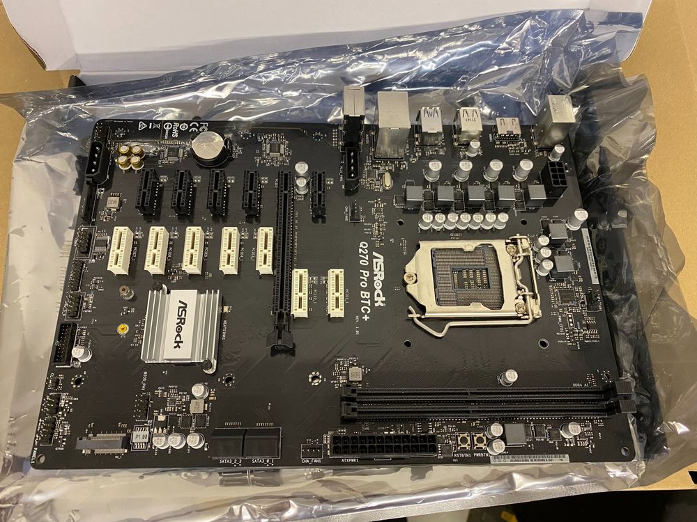 Asrock Q270 PRO BTC Intel 1151 ATX DDR4 Motherboard | Kaufen auf Ricardo