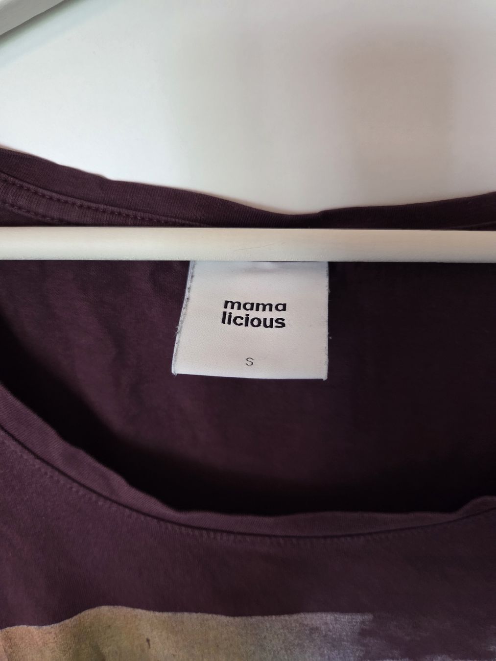 Mamalicious T-shirt: Mama Licious Umstandsshirt, Gr. S – Usato da Pfäffikon ZH venduto da salix92 1