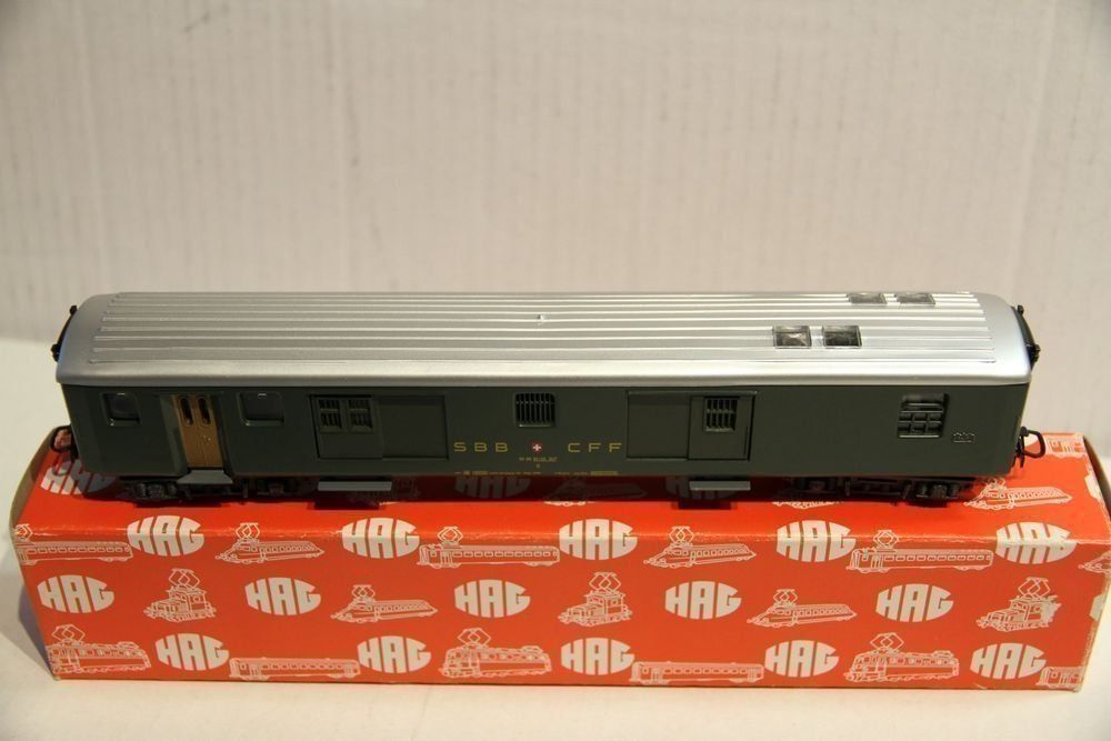 Hag Modelleisenbahnen: Gepäckwagen D, SBB, Hag, AC,1:87, neu – Neu (gemäss Beschreibung) aus Nesselnbach von ubourson