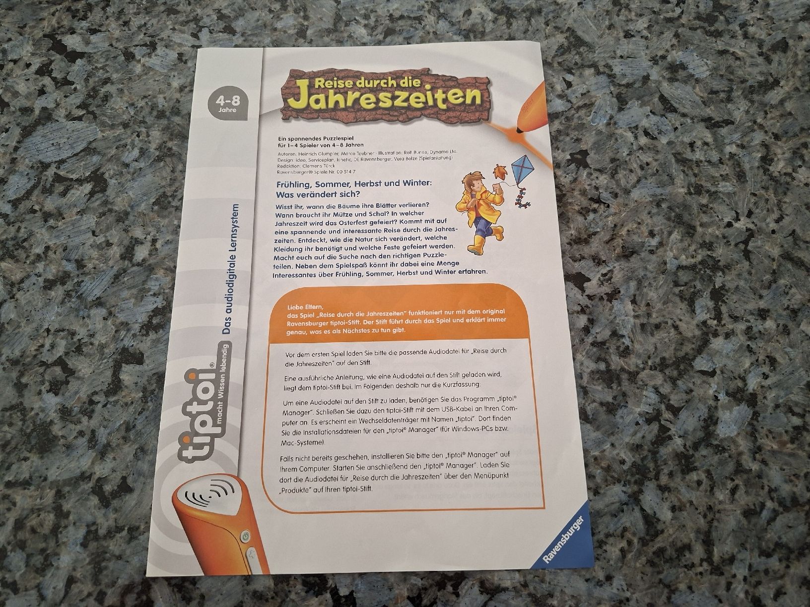 Ravensburger Spiele: tiptoi, Spiel audiodigitales Lernsystem, Ravensburger – Gebraucht aus Möhlin von alexandra43 3
