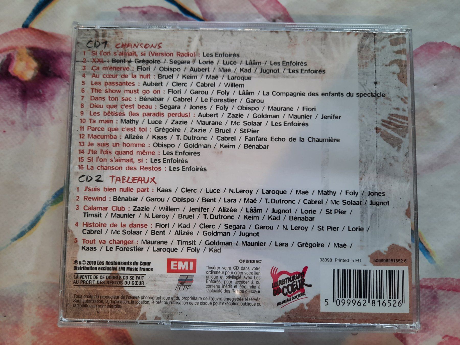 CD: CD La crise de nerfs des enfoirés – Usato da Pully venduto da bro_n52j 1