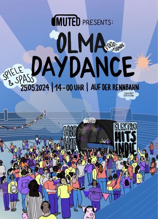 MUTED DAY DANCE OLMA RENNBAHN SILENT EDITION Kaufen auf Ricardo