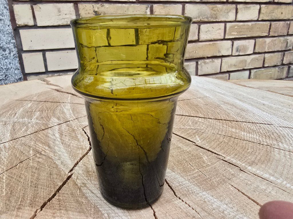 Bicchieri: Glas: ocker/M beldi-ANGEBOT – Nuovo (secondo la descrizione) da Romanshorn venduto da Rachacha