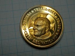 Vatikanstaat 2002, 20 Cent Papst Johannes Paul II, Probe