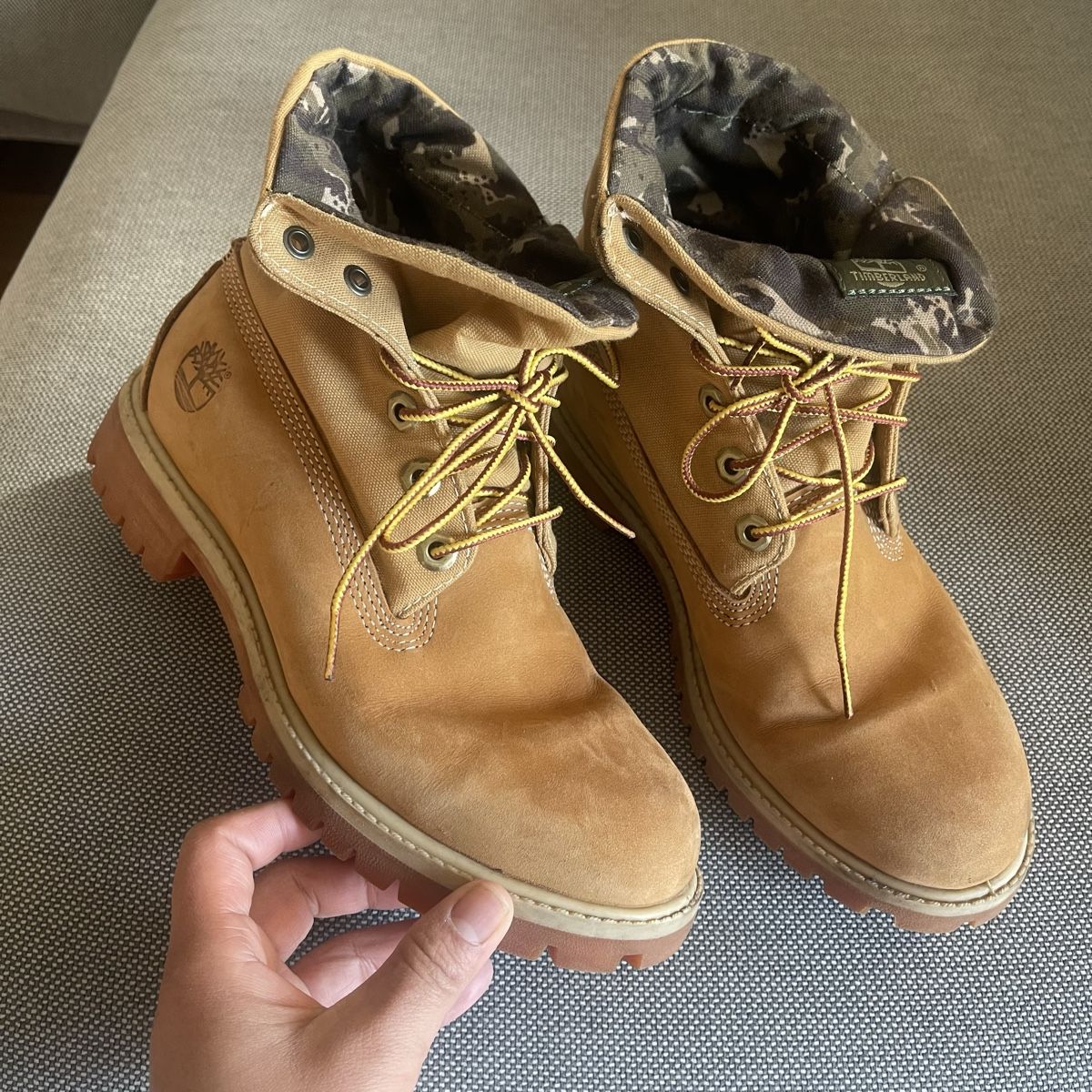 Timberland Scarpe da uomo: Timberland Roll Top Boots, US 7, EU 40 – Usato da Bern venduto da dek_7bjd 5