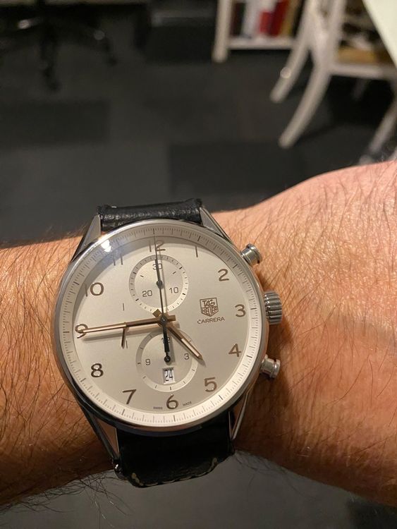 Tag Heuer Carrera 1887 am Handgelenk