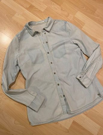 Damen Bluse Hemd NILE ATELIER Grosse S Denim