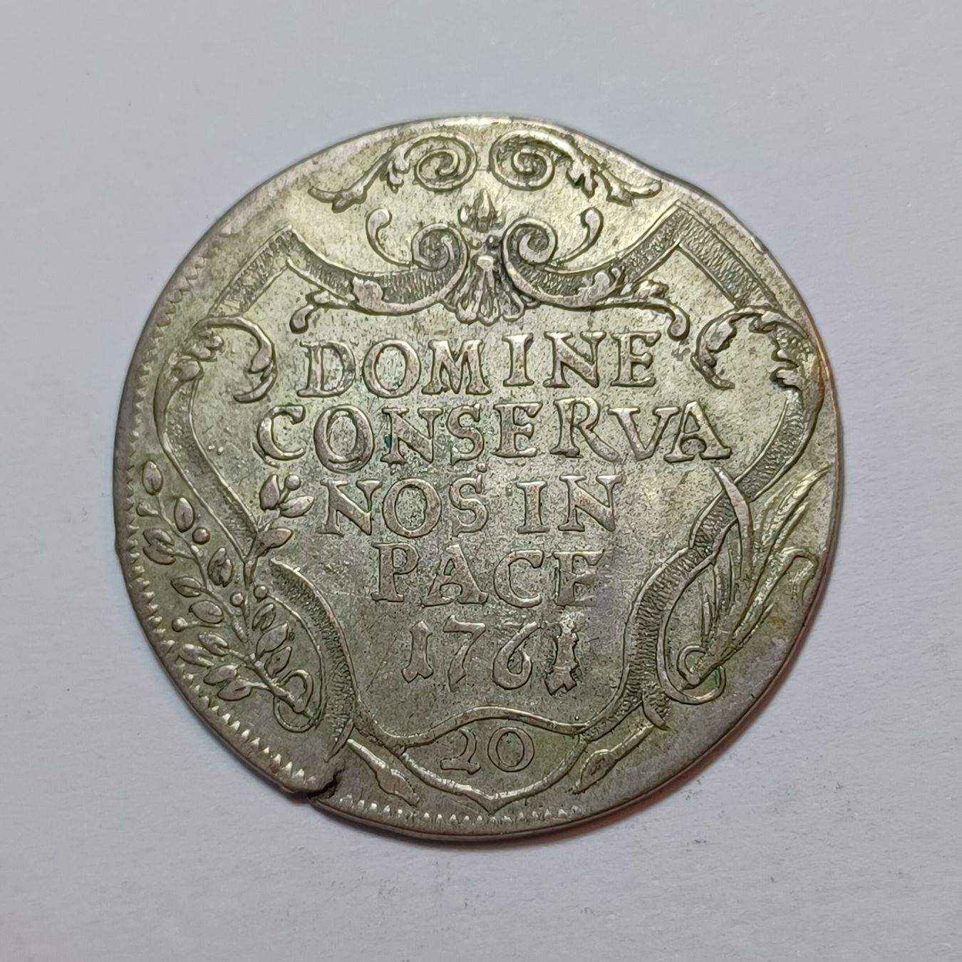 Tutti le monete: 20 Schilling 1761 Zürich – Usato da Pfäffikon ZH venduto da Schweizer_Muenzen