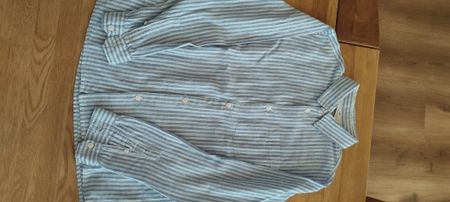 kinder Leinenhem 140 H&M