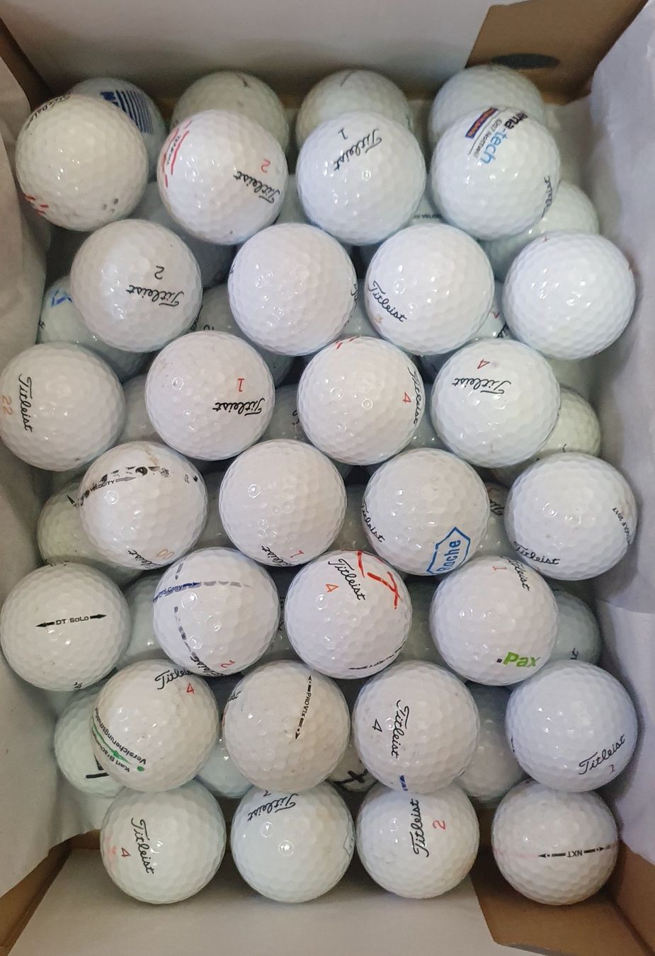 Titleist Palloni: Titleist 84 Golfbälle mix gebraucht – Usato da Allschwil venduto da Gorgeli 1
