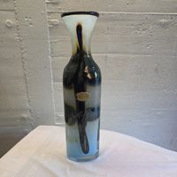 Val Saint Lambert Vase, Kristall, Sammlerstück, Top..