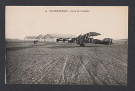 Aviatik   :   alte Ansichtskarte Colomb-Bechar