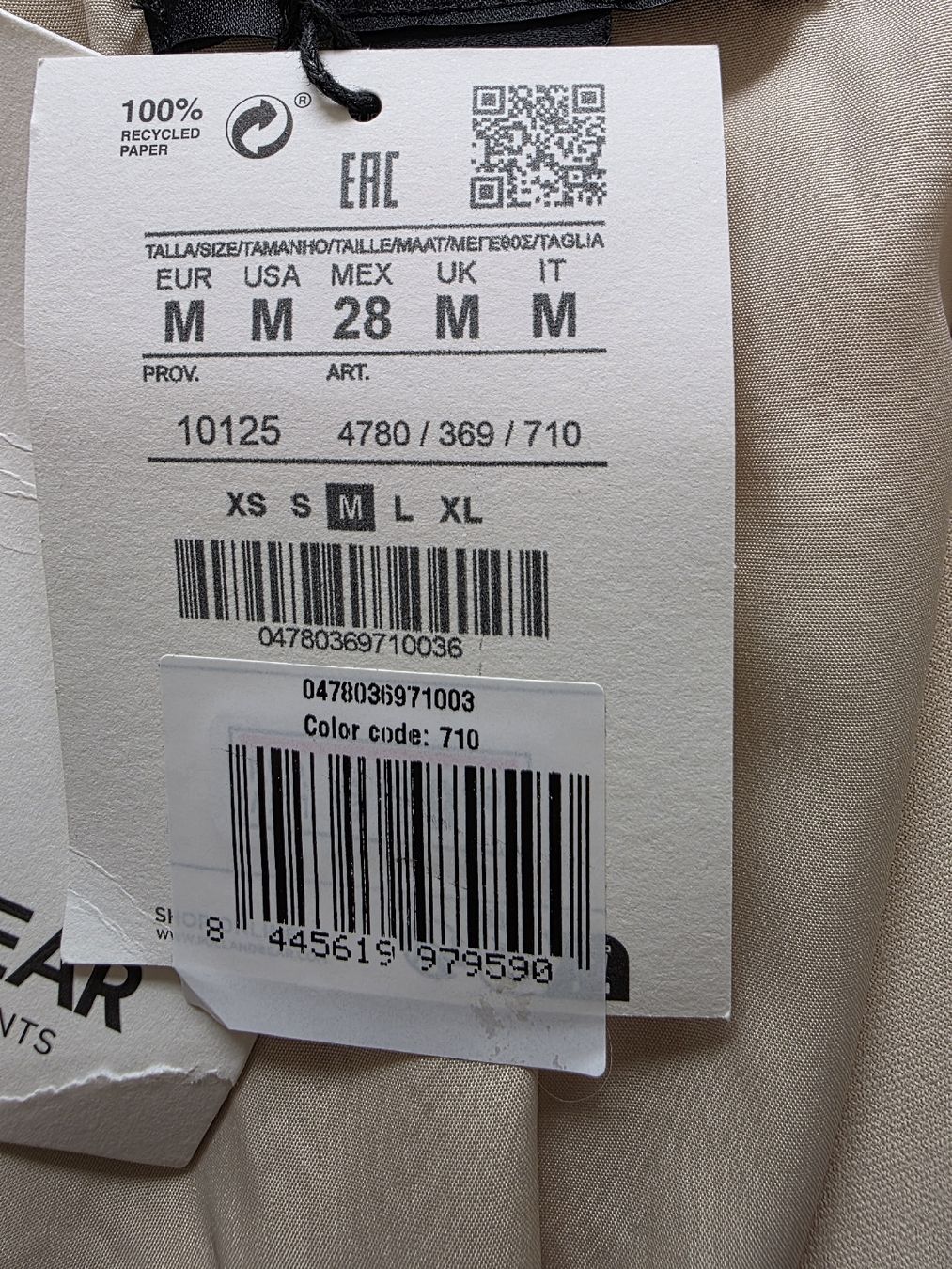 Pull&Bear Giacche: Pull&Bear Blazer, Grösse M, ,Neu, Beige – Nuovo e nell'imballaggio originale da Biberist venduto da charobaum 4