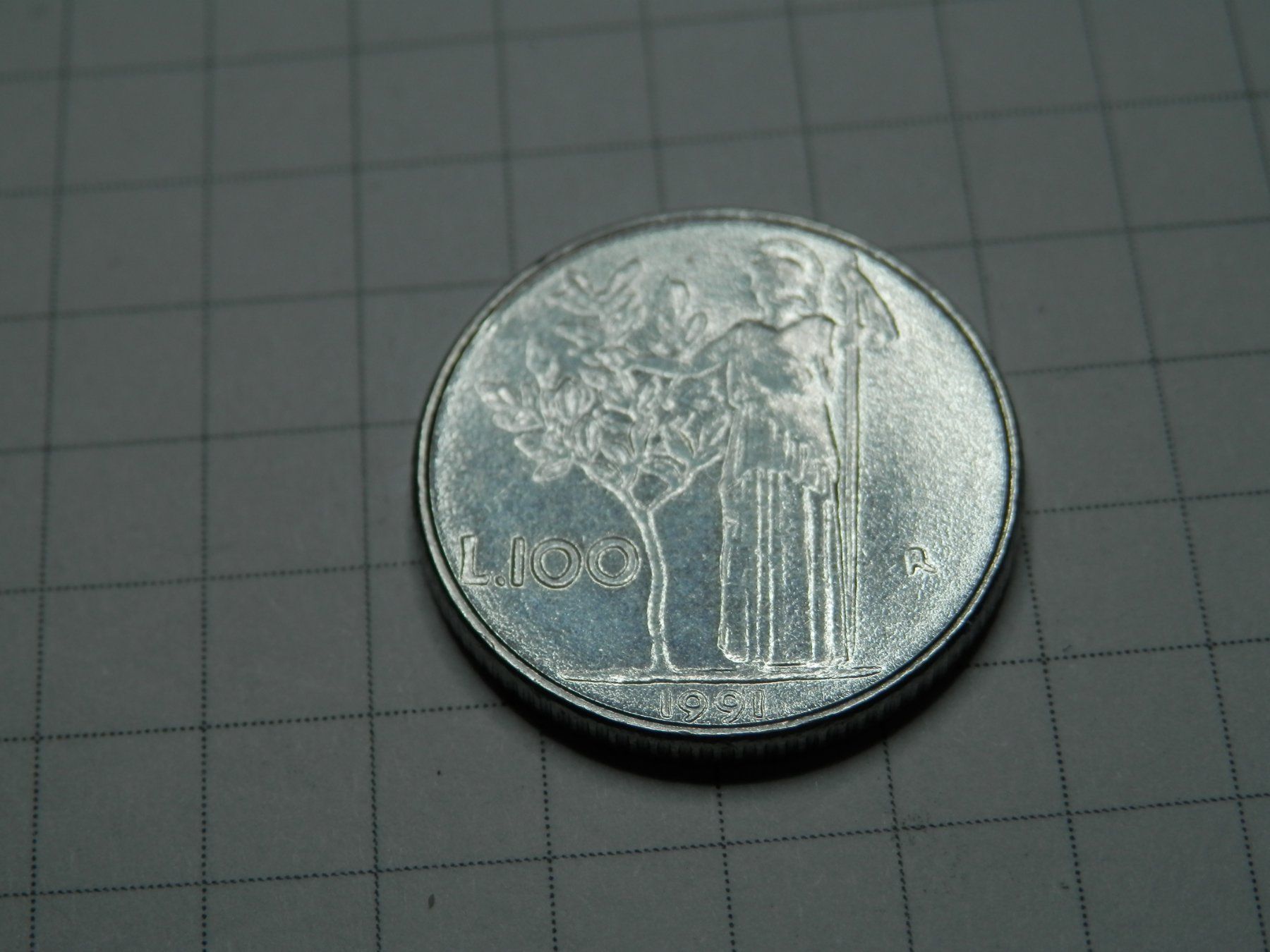 Tutti le monete: Italien 100 Lire, 1991 – Usato da Weiach venduto da weiach81