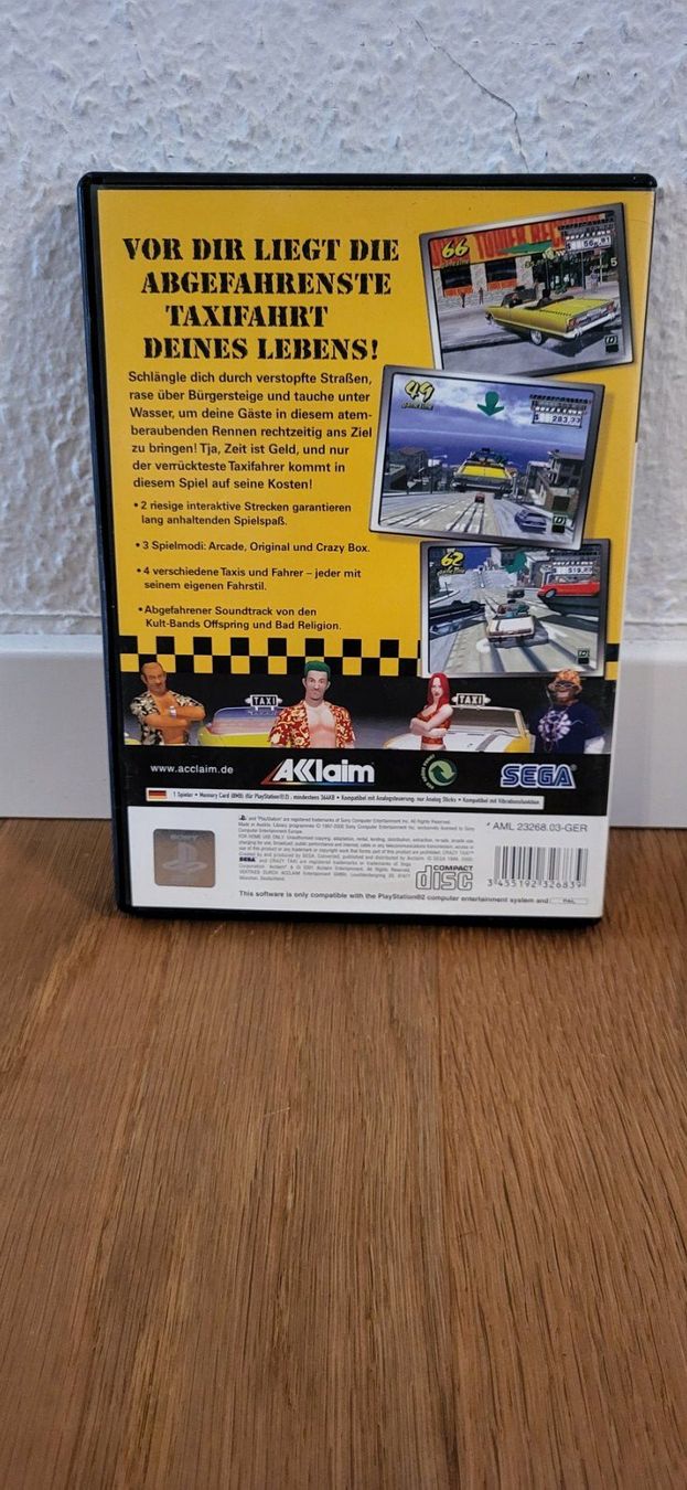 Sony Spiele: PS 2 - Crazy Taxi – Gebraucht aus Münsingen von DigitaleSpielecke 1