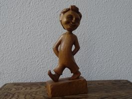 Holzfigur "Fritzli"  - W. Dort