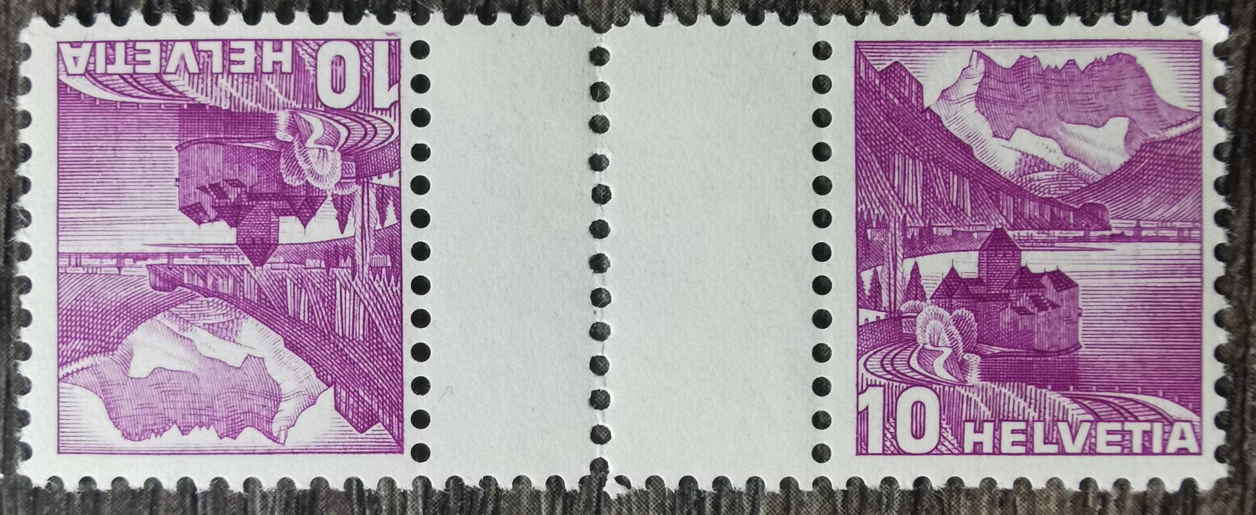 Tutti i francobolli: TR08 Timbre Suisse 19xx Non Oblitere – Usato da Cousset venduto da Patrick_Collections