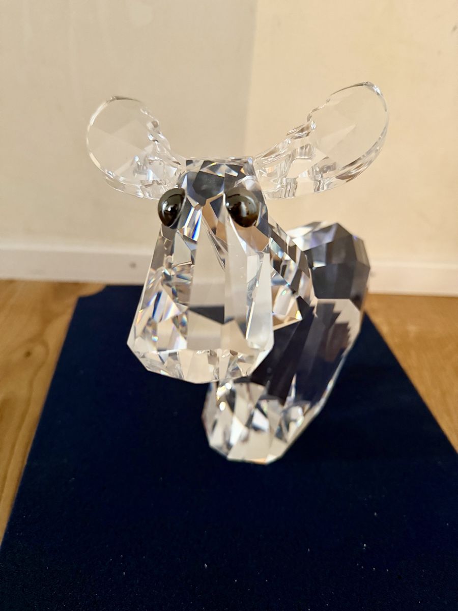 Swarovski Statuette: Swarovski Elch Figur im Originalkarton – Nuovo e nell'imballaggio originale da Unterseen venduto da ver_d8cl 3