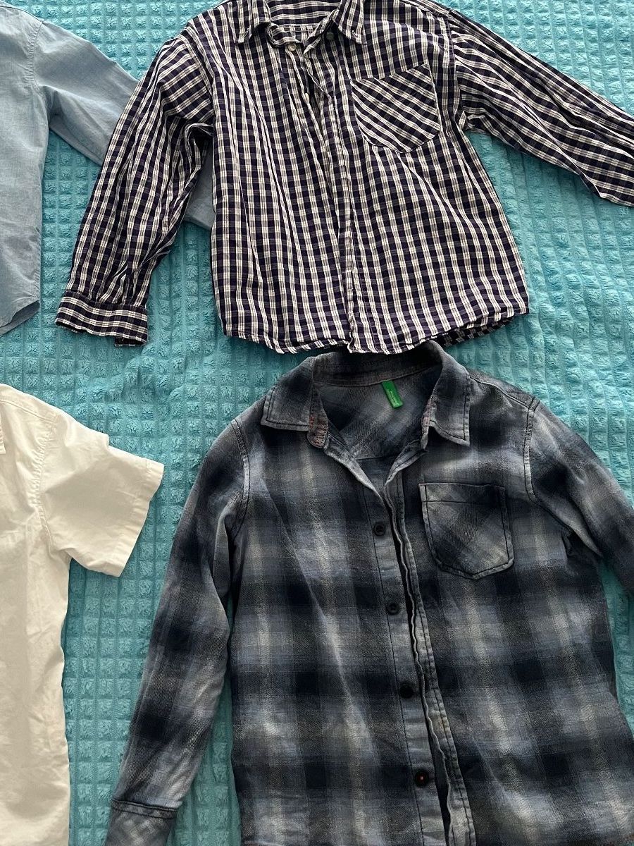 Benetton Hemden, T-Shirts & Polos: Benetton Hemden Gr. 110-116 – Defekt aus Bern von kho_s6j8