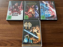4x DVD Star Wars
