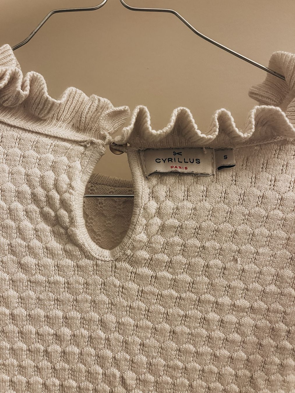 Cyrillus Pullover & Sweatshirts: Cyrillus Paris Pullover Rüschenkragen, Gr. S – Gebraucht aus Bern von cle_rzl9 2