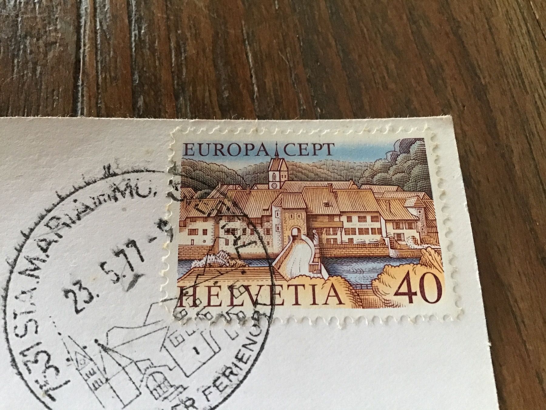 Cartoline postali: Santa Maria  im Münstertal – Usato da Thierachern venduto da sweden08 1