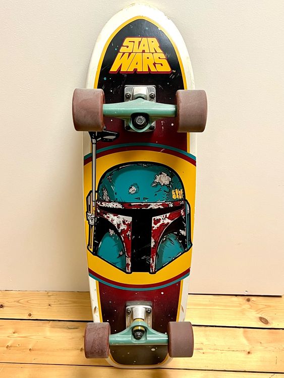 skateboard Star Wars Boba Fett Santa Cruz serie limitée