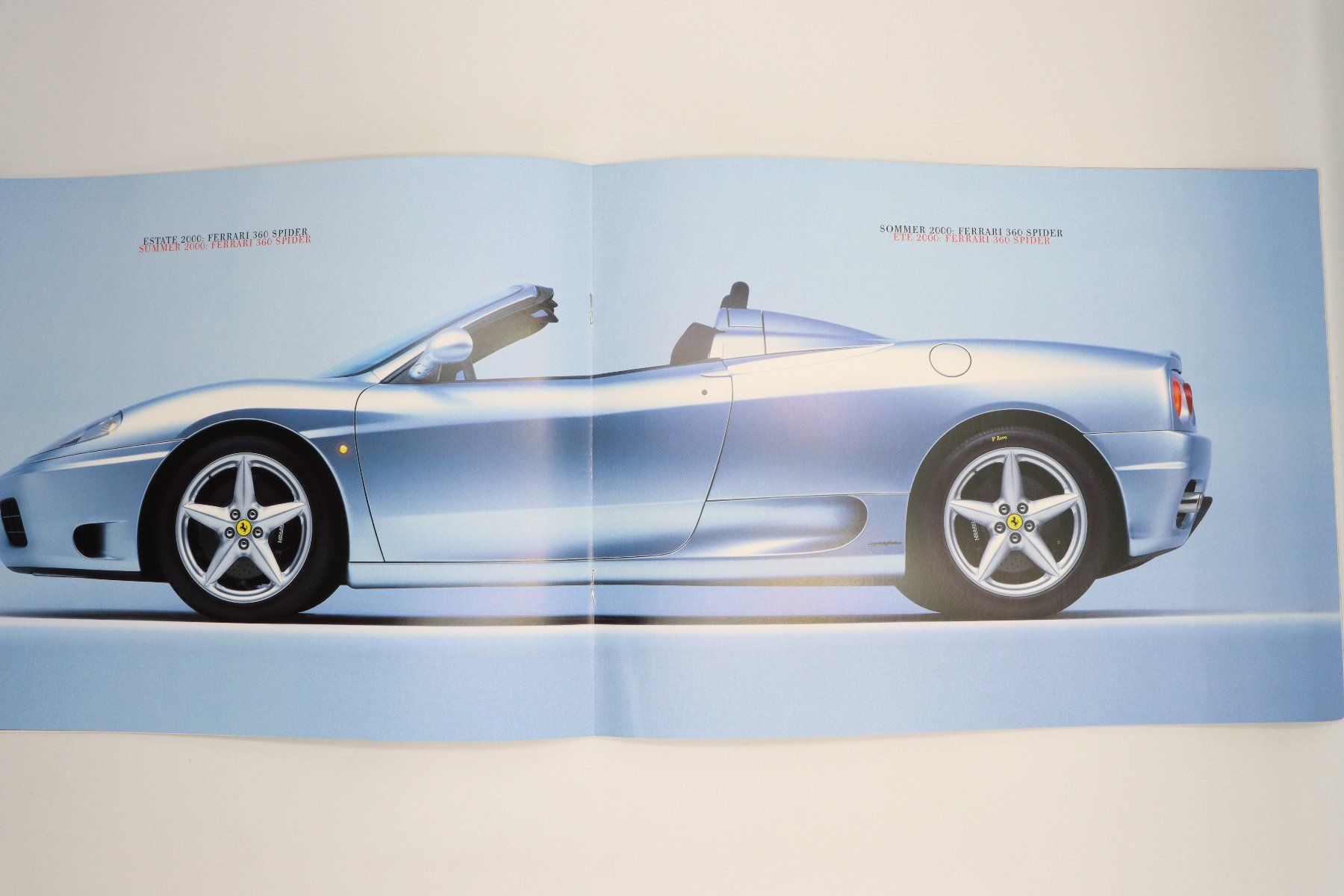 Ferrari Documenti: Ferrari 360 Spider 2000 Prospekt – Usato da Bühl b.Aarberg venduto da Collectorpassions 5